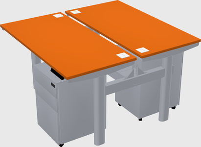 Shared electric desk