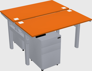 Shared electric desk