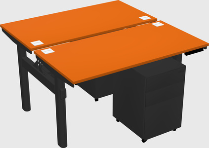 Shared electric desk