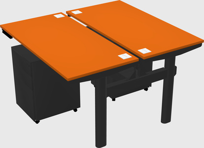 Shared electric desk