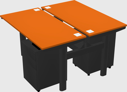 Shared electric desk