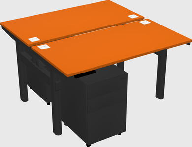 Shared electric desk