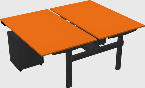 Shared electric desk
