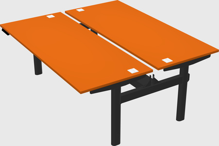 Shared electric desk