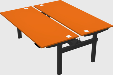 Shared electric desk