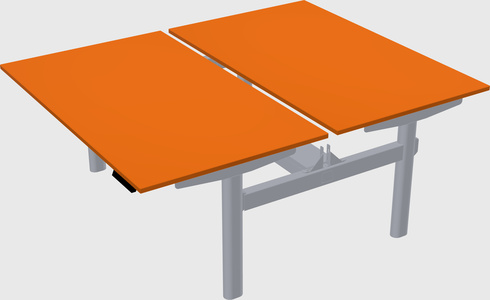 Shared electric desk