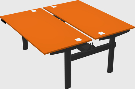 Shared electric desk