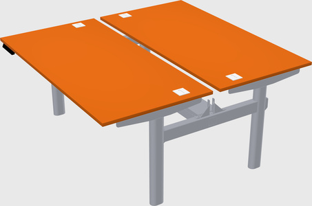 Shared electric desk