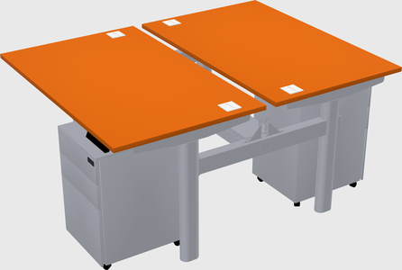 Shared electric desk