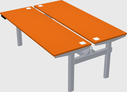 Shared electric desk