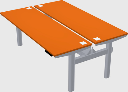 Shared electric desk