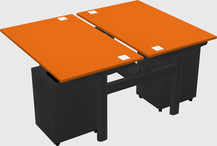 Shared electric desk
