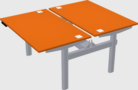 Shared electric desk