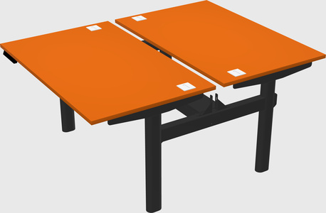 Shared electric desk