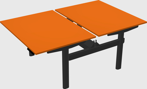Shared electric desk