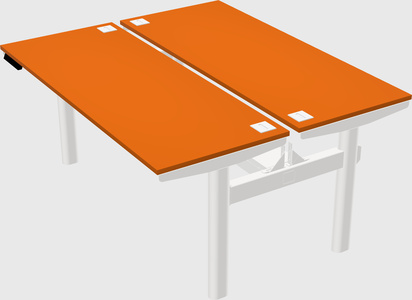 Shared electric desk