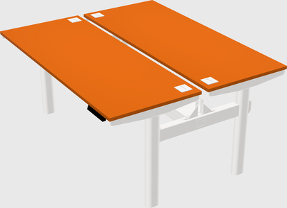Shared electric desk