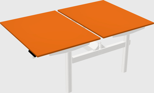Shared electric desk