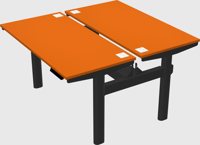 Shared electric desk