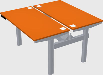 Shared electric desk