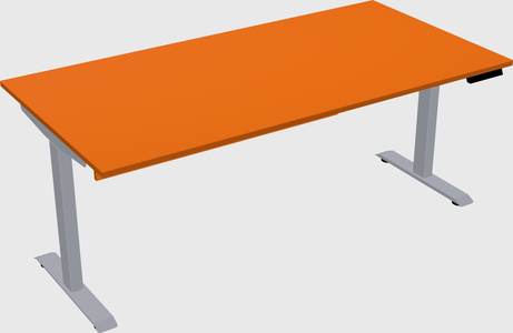 Single motor electric desk