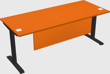 Single motor electric desk