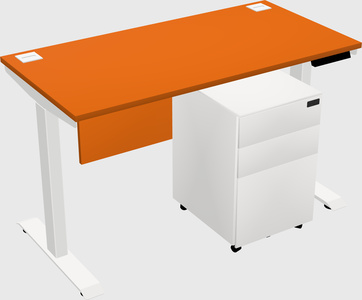 Single Motor Electric Desk