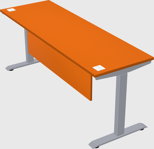 Single motor electric desk