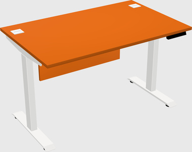 Single motor electric desk