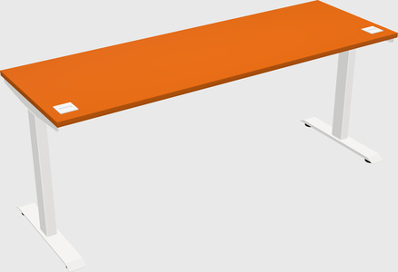 Single motor electric desk