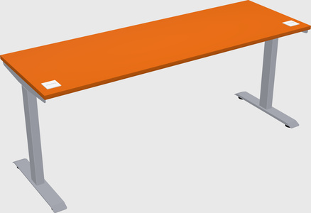 Single motor electric desk