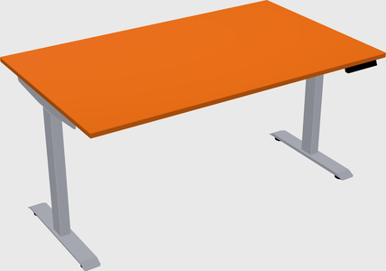 Single motor electric desk