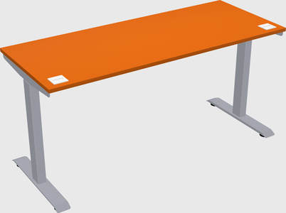 Single motor electric desk