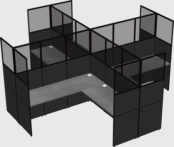 L-shaped panel system