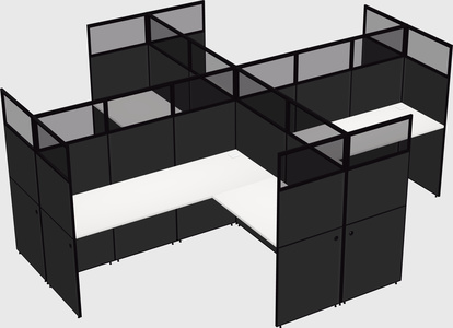 L-shaped panel system