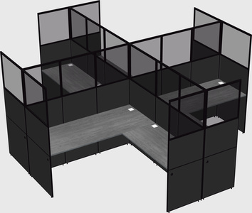 L-shaped panel system