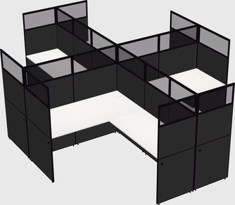 L-shaped panel system
