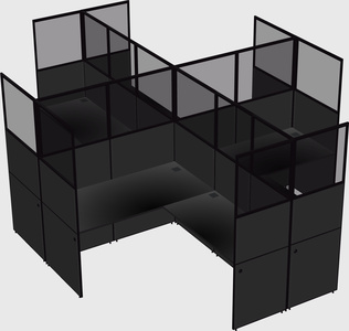 L-shaped panel system