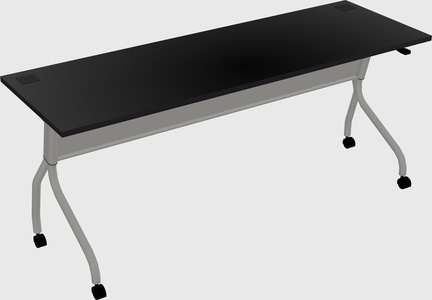 Flip-top desk