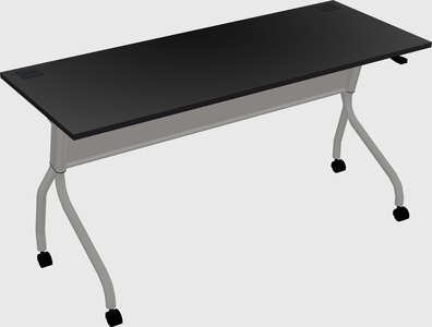 Flip-top desk