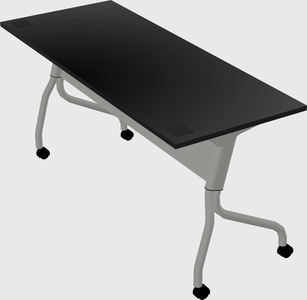 Flip-top table