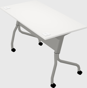 Flip-top table