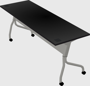Flip-top table