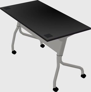 Flip-top table