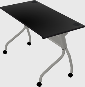 Flip-top table