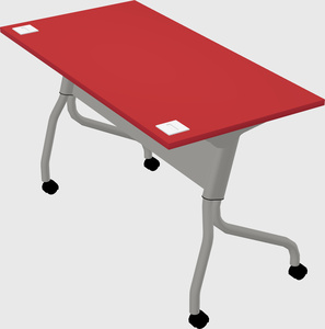 Flip-top table