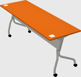 Flip-top table