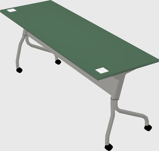 Flip-top table
