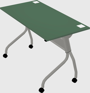 Flip-top table
