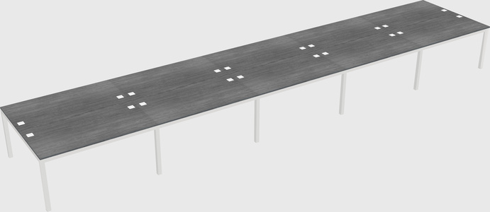 Shared Rectangular Desk